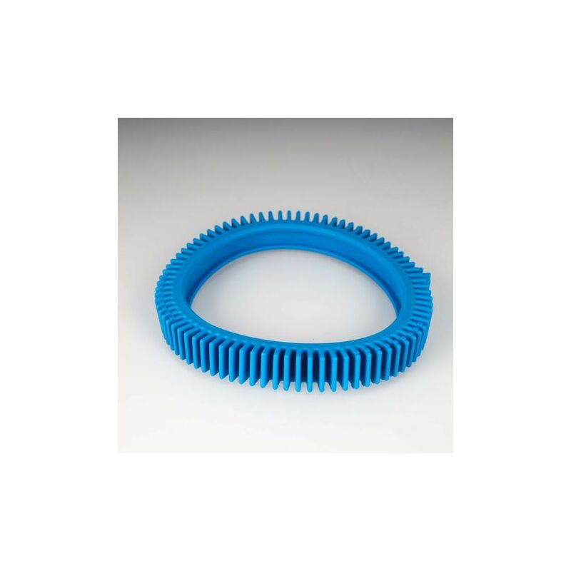 foto del prodotto snq pneumatico dentellato con perno per robot da piscina ruota posteriore 