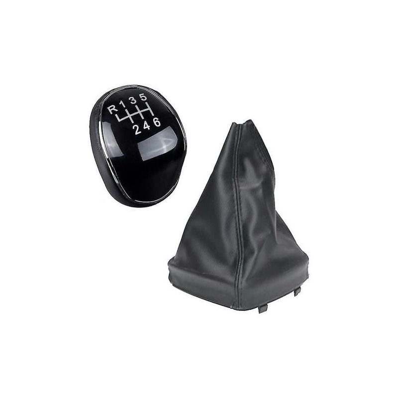 foto del prodotto snq pomello del cambio in pelle a 6 velocit per ford mondeo iv s max c max