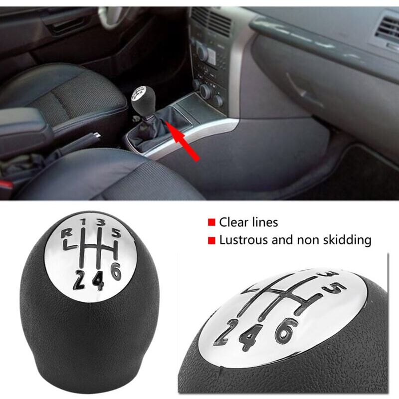 foto del prodotto snq pomello del cambio, pomello del cambio a 6 marce renault megane scenic laguna espace master trafic,