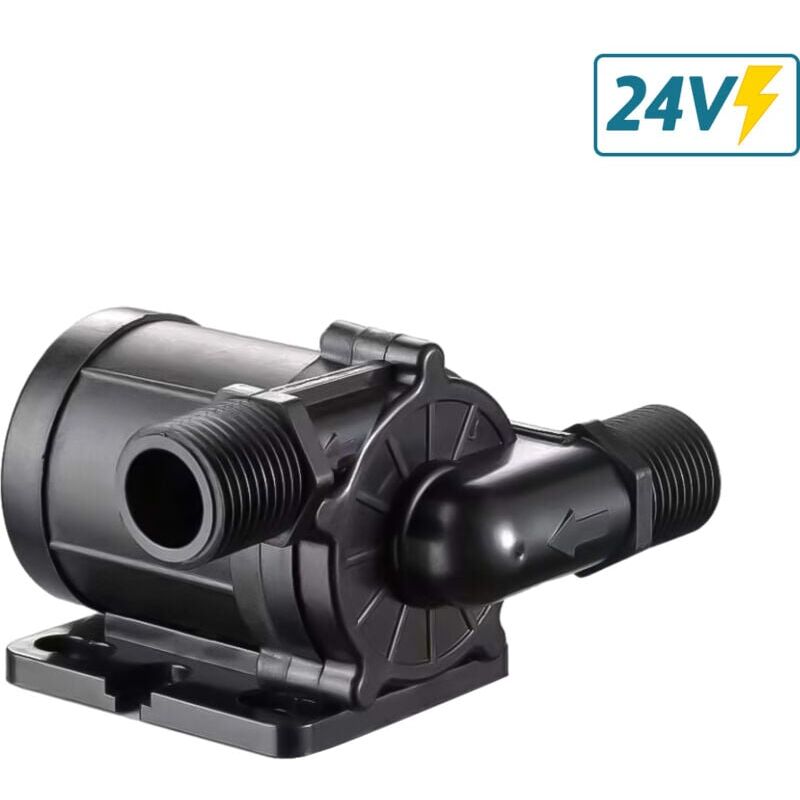 foto del prodotto snq pompa ad acqua sommergibile dc 24v 180 gradi mini pompa ad immersione a basso rumore 12 m di sollevamento motore senza spazzole 700 l h pompa