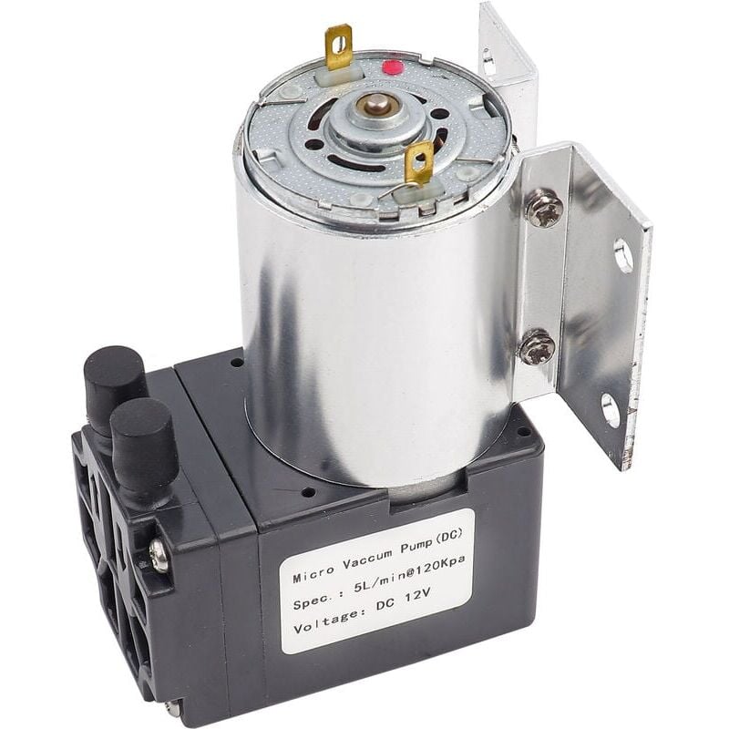 foto del prodotto snq pompa per vuoto a pressione negativa, pompaggio ad aspirazione, dc 12v 5l min 120kpa con staffa
