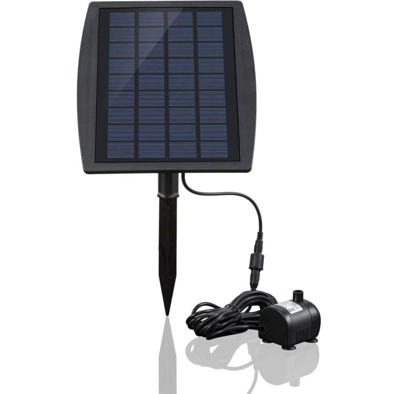 foto del prodotto snq pompa solare per laghetto senza spazzole, pompa solare per pozzo con pannello solare 9 v, 2,5 w, 200 l h.