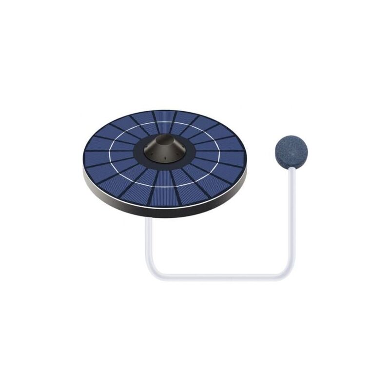 foto del prodotto snq pompa solare per ossigeno per laghetto con tubo dell aria e pietra a bolle aeratore per laghetto per pesci ossigenatore per fontana per bagno