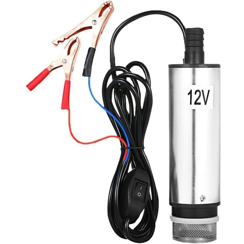 foto del prodotto snq pompa sommergibile in acciaio inossidabile da 12 v, 51 mm, pompa di trasferimento per olio, carburante diesel, pompa di trasferimento per auto,
