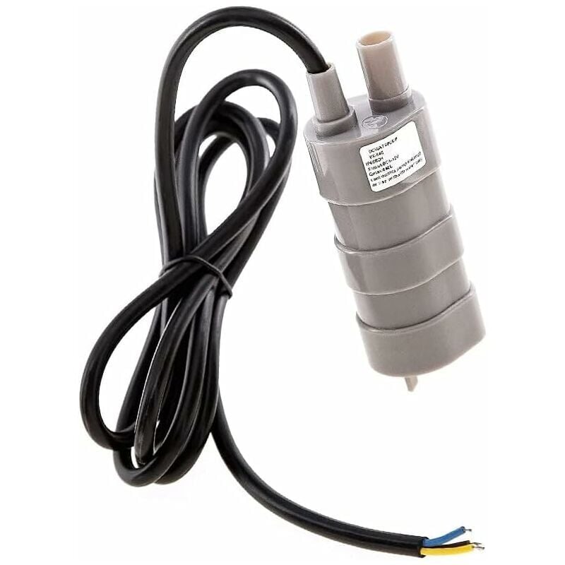foto del prodotto snq pompa sommergibile per acqua, pompa sommergibile da 12 v, mini pompa elettrica per acqua da 600 l h, per camper, laghetto, acquario, fontana