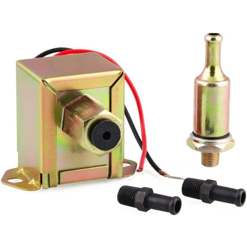 foto del prodotto snq pompe carburant lectrique 12v 2.5 4 psi, pompe carburant en ligne basse pression pompe essence lectrique automatique pompe carburant