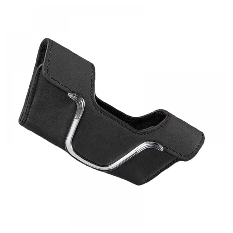 foto del prodotto snq portaocchiali per auto, custodia multifunzionale per occhiali da auto in pelle di alta qualit , portaocchiali in pelle con visiera parasole