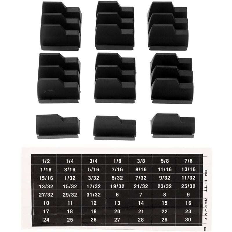 foto del prodotto snq portaoggetti portachiavi, capacit 20 pezzi, organizer modulare multifunzionale, compatto, abs, magnetico, nero