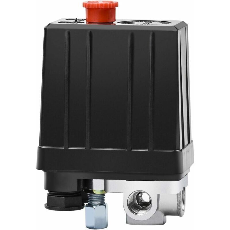 foto del prodotto snq pressostato per compressore d aria con 4 uscite 90 120 psi 240 v valvola di controllo del pressostato parti del compressore 