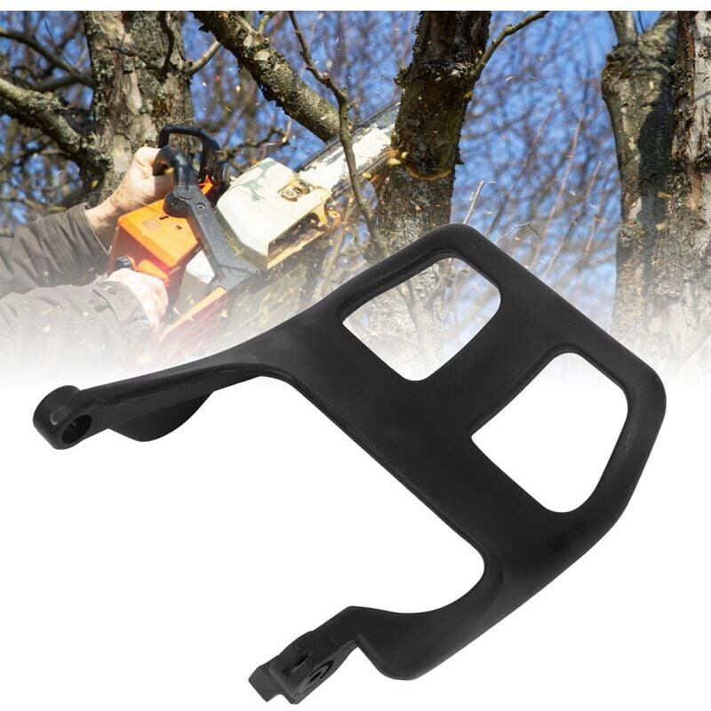 foto del prodotto snq protezione anteriore leva freno motosega, protezione anteriore leva freno catena per stihl ms440 044 046