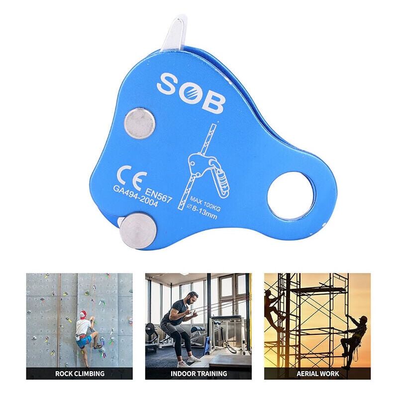 foto del prodotto snq protezione per corda da arrampicata per alpinismo dispositivo di bloccaggio automatico corda di sicurezza protezione anticaduta