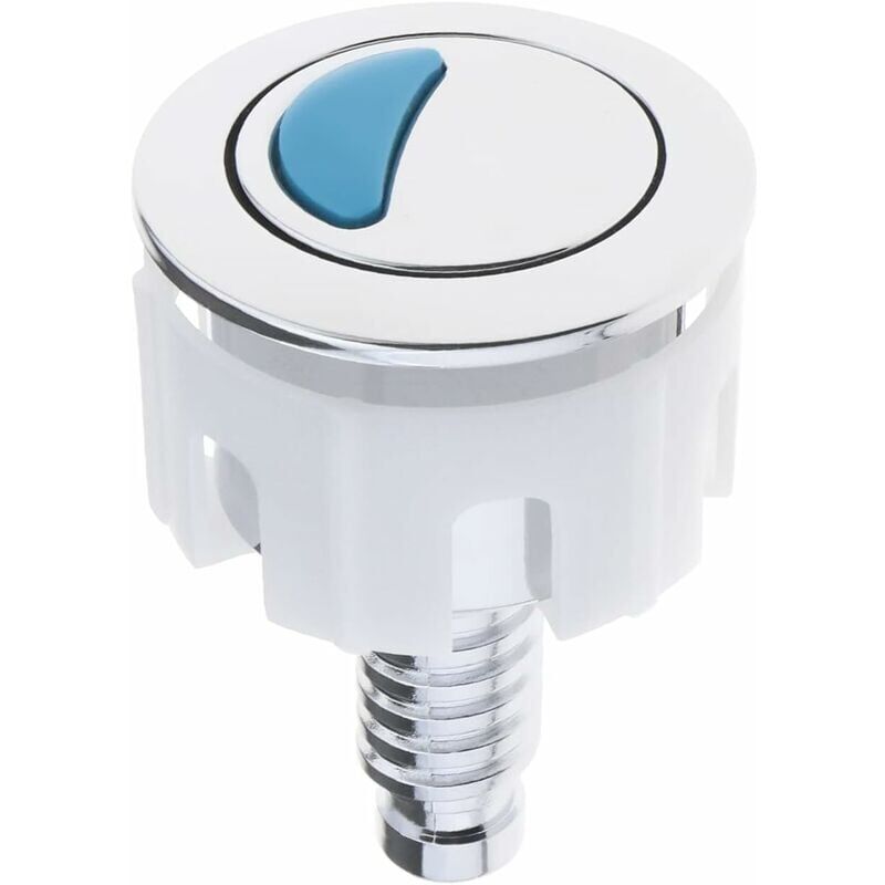 foto del prodotto snq pulsante di scarico doppio rotondo abs cromato pulsante di ricambio per wc accessori per doccia bagno wc