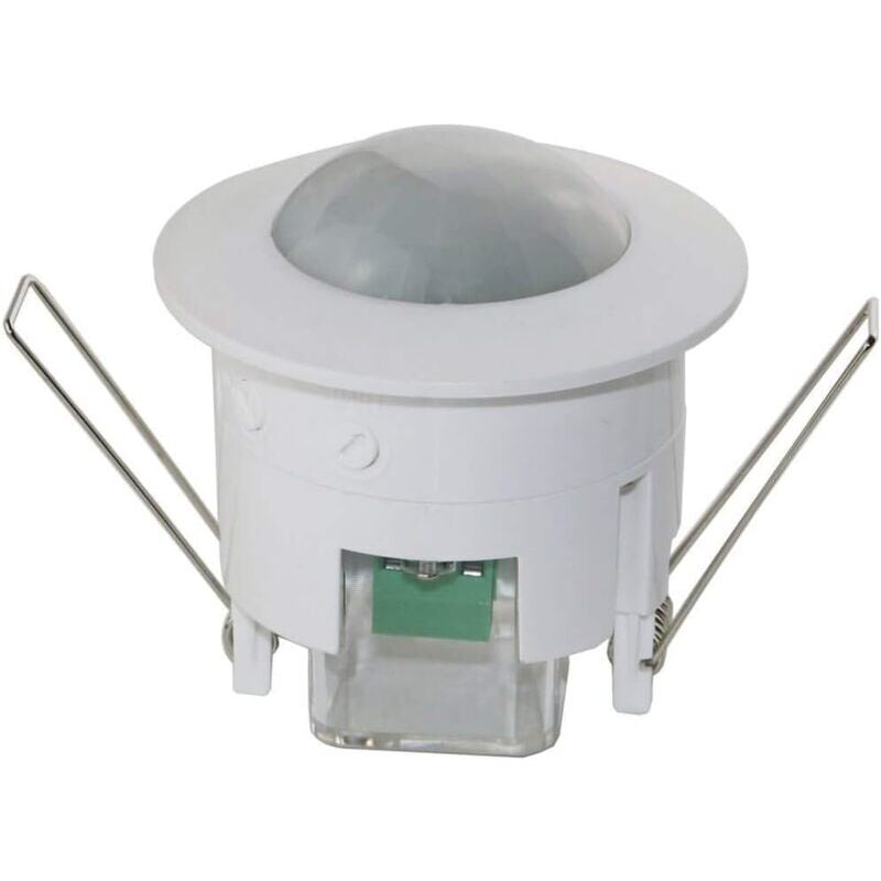 foto del prodotto snq pz rilevatore di movimento a infrarossi, montaggio a incasso a soffitto, controllo luce interna, area di lavoro a 360 , portata 6 m, sensore