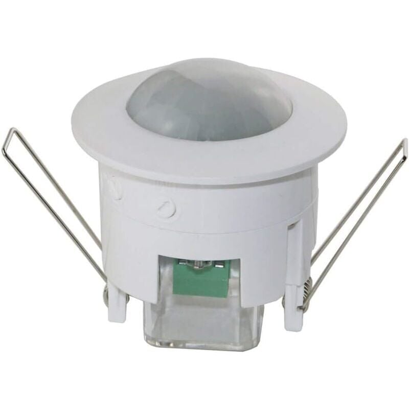 foto del prodotto snq pz rilevatore di movimento a infrarossi montaggio a soffitto da incasso controllo luce interna area di lavoro a 360 gamma di 6 m sensore di