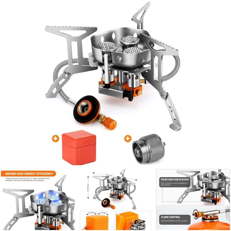 foto del prodotto snq r chaud gaz mini portable ext rieur en acier inoxydable 5.9 3.35 r chaud de camping gaz,6800 w coupe vent et avec allumage