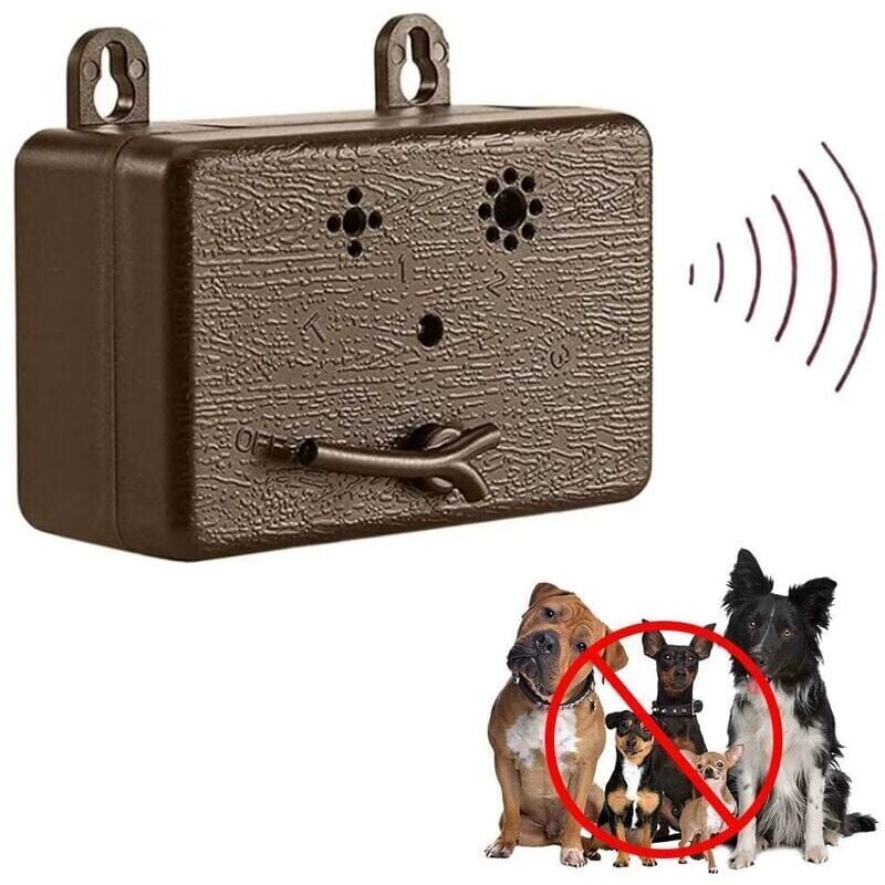 foto del prodotto snq r pulsif d corce ultrasons pour chiens, port e de 50 pieds, bouchon d corce ext rieur et int rieur marron