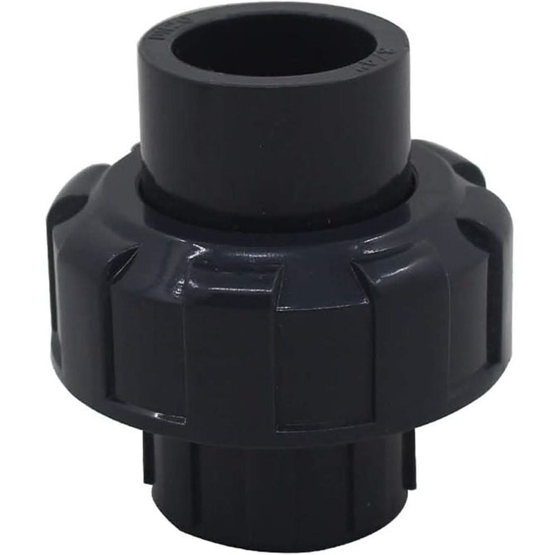 foto del prodotto snq raccordo di unione in pvc 25mm per piscina raccordo di unione in pvc per pompa filtro, dn20 diametro interno 25mm 