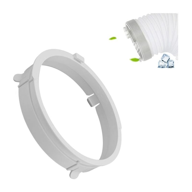foto del prodotto snq raccordo per tubo di scarico del condizionatore d aria portatile da 17 cm per condizionatore d aria mobile midea 1.5p kyr 35