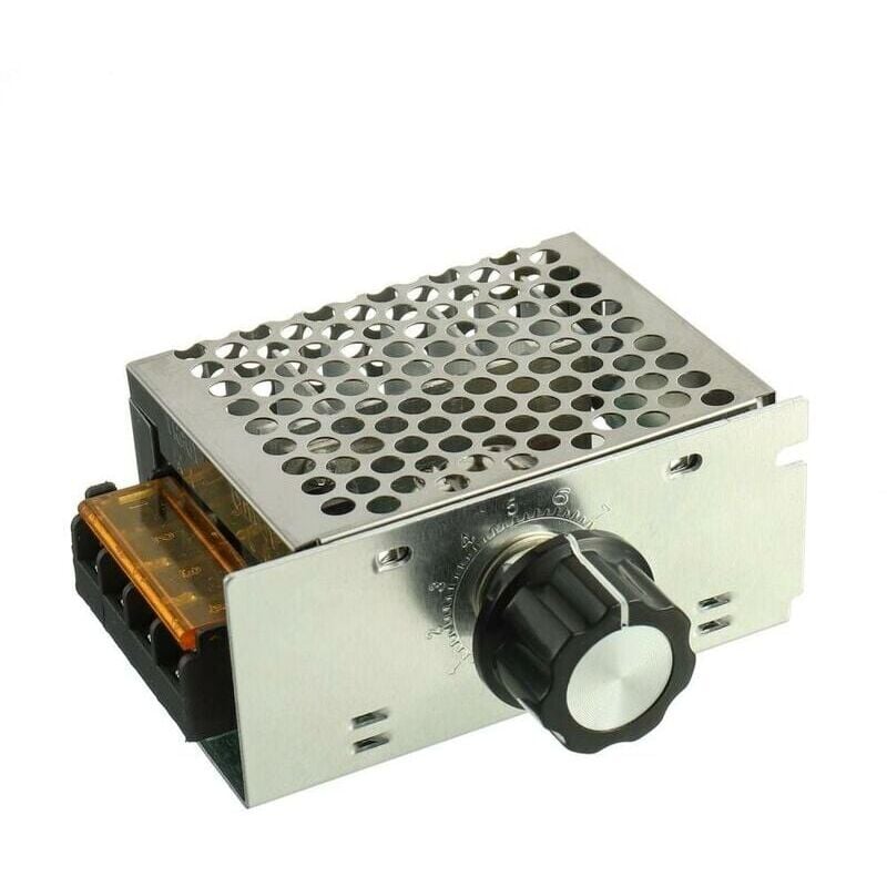 foto del prodotto snq regolatore di tensione elettronico scr ad alta potenza da 4000 w, regolatore di velocit del motore ca da 220 v, dimmer, termostato