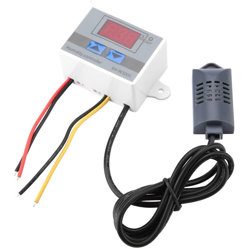foto del prodotto snq regolatore di umidit digitale igrometro xh w3005 regolatore sensore di umidit della temperatura 099 rh 12v 24v 220v 220v 