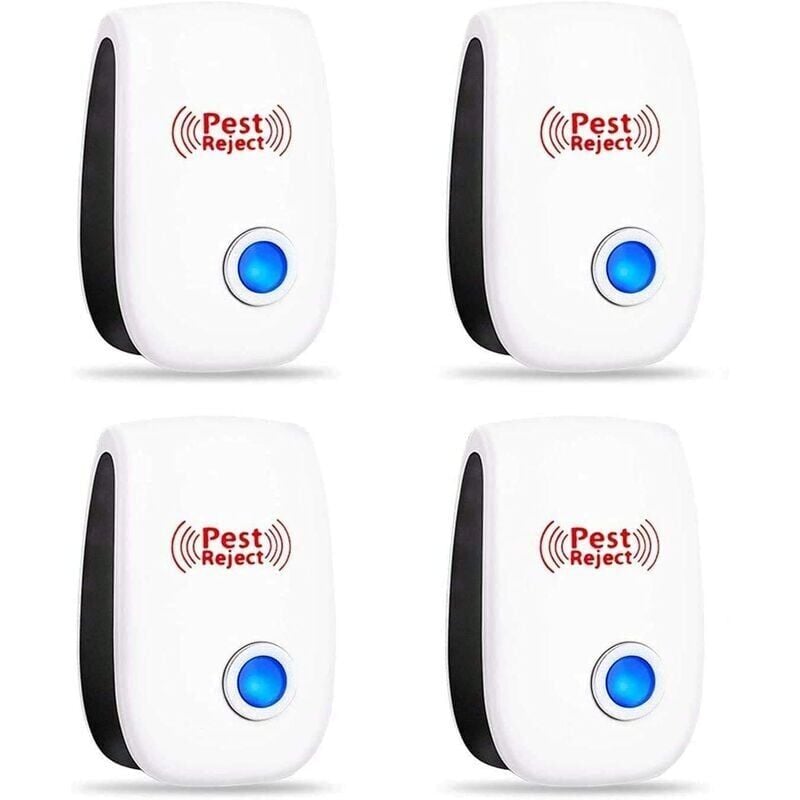 foto del prodotto snq repellente ad ultrasuoni per roditori, zanzare, mosche, topi, scarafaggi, formiche e ragni 4 unit 