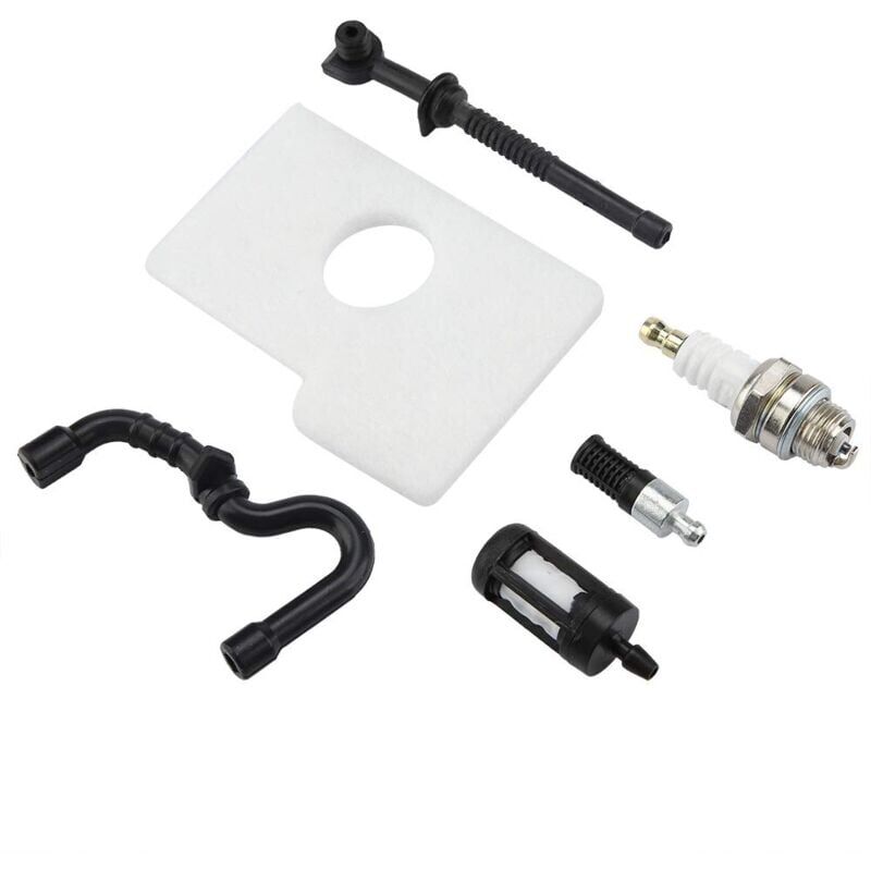 foto del prodotto snq ricambi per motosega, kit filtro olio e candela per motosega stihl 017018 ms170 ms180