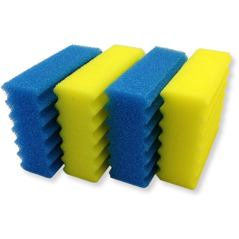 foto del prodotto snq ricambio filtro biologico cbf 350 set completo di spugne filtranti filtro schiuma