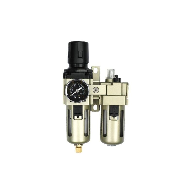 foto del prodotto snq riduttore di pressione del separatore d acqua regolatore dell aria compressa per compressore d aria, filtro da 3 8 pollici e nebbia d olio con