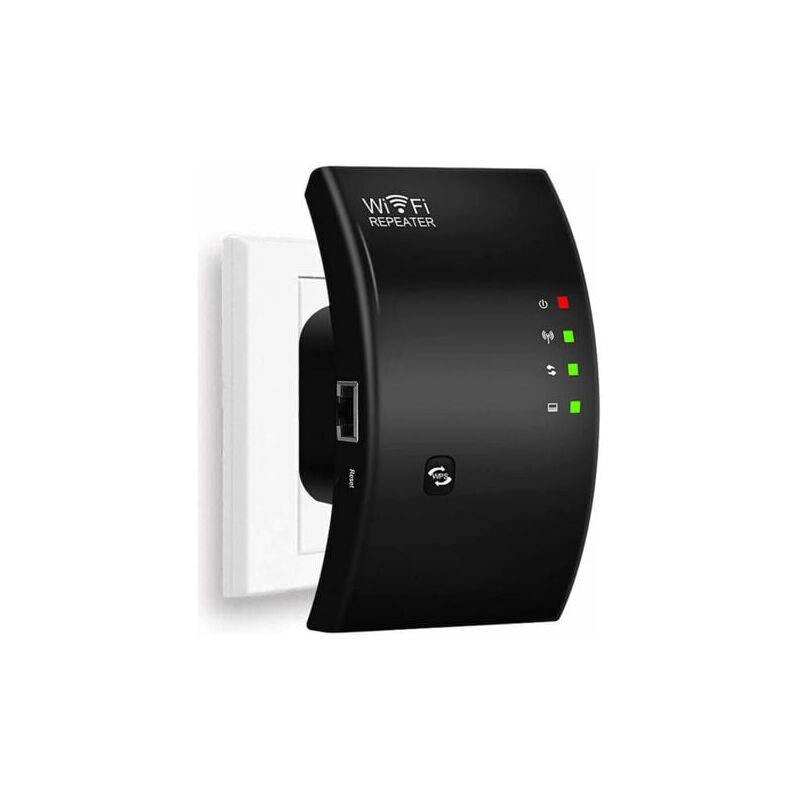 foto del prodotto snq ripetitore wifi, potente amplificatore wifi, extender wifi n300, amplificatore di segnale wifi, 1 porta ethernet, copertura fino a 200 , facile