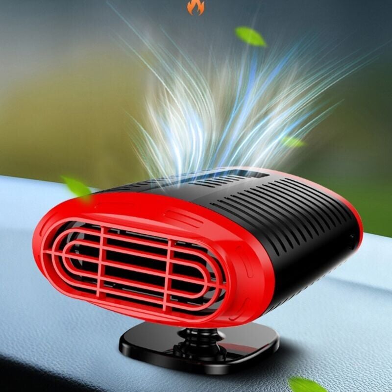 foto del prodotto snq riscaldatore elettrico per auto e camion da 12 24 v con vento caldo e freddo, sbrinatore parabrezza, ventola e riscaldamento del veicolo.