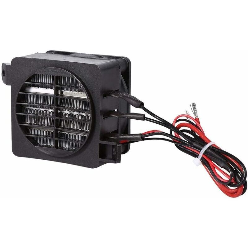 foto del prodotto snq riscaldatore elettrico ptc da 12 v e 100 w, risparmio energetico, ventola di sbrinamento automatico, riscaldatore d aria, radiatore a