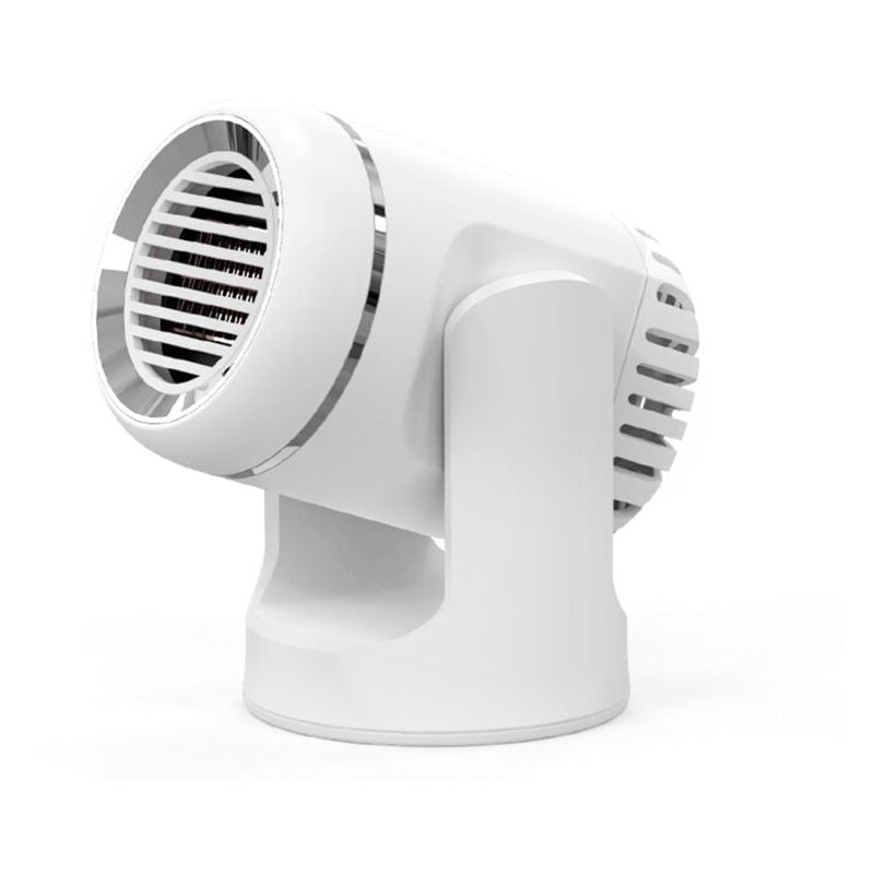 foto del prodotto snq riscaldatore per auto 12v 130w ventilatore elettrico portatile asciuga parabrezza sbrinatore nero bianco