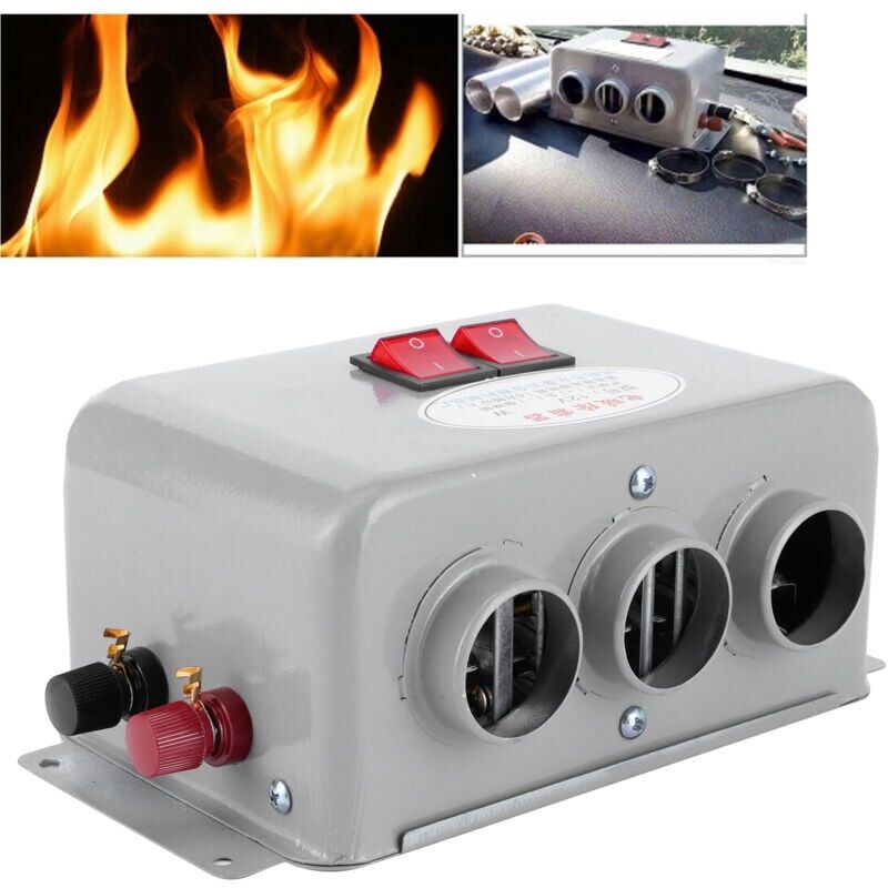 foto del prodotto snq riscaldatore per auto compatto a 3 fori, 600 w, 800 w, riscaldamento rapido invernale, antigelo, basso rumore