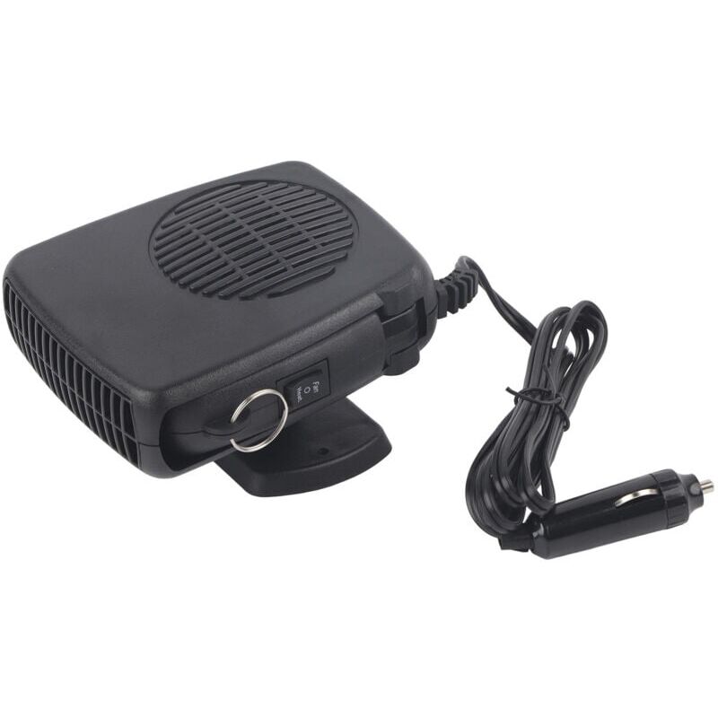 foto del prodotto snq riscaldatore portatile in ceramica per auto da 12 v e 200 w, 2 a 1, ventola di riscaldamento, sbrinatore universale