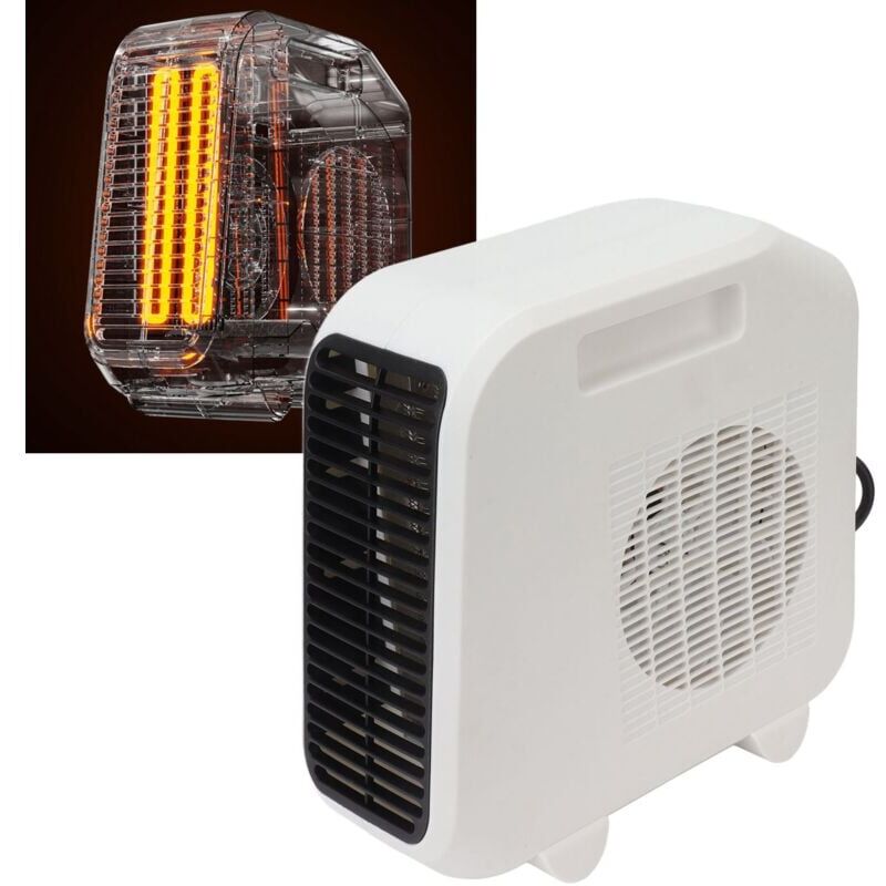 foto del prodotto snq riscaldatore portatile, riscaldamento rapido, mini radiatore ad aria, ventilatore elettrico