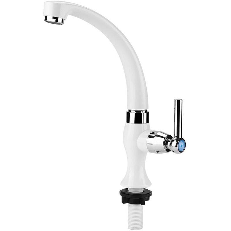 foto del prodotto snq rubinetto da cucina, rubinetto singolo per acqua fredda, rubinetto monocomando per lavello da cucina, miscelatore da cucina, rubinetto in abs