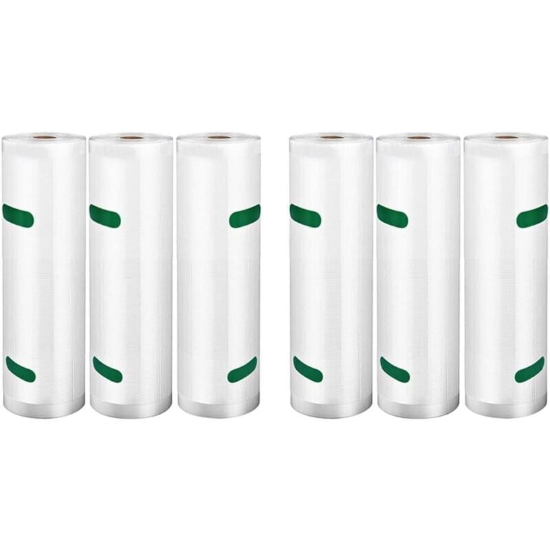 foto del prodotto snq sacs pour machine sceller les aliments, 6 rouleaux, sacs de cong lation r utilisables, bpa et lfgb, compatibles avec toute machine sceller