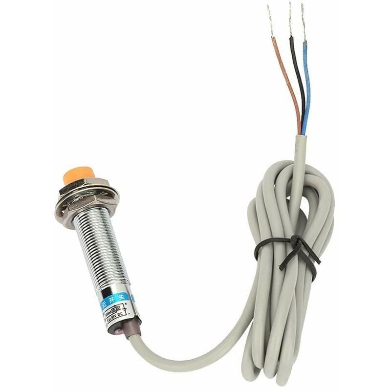 foto del prodotto snq sensore di prossimit induttivo npn lj12a3 4 z bx dc 12 24v interruttore normalmente aperto