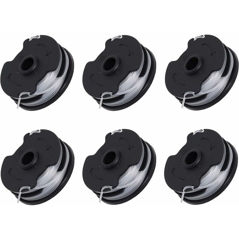 foto del prodotto snq set di 6 bobine di ricambio per decespugliatore a batteria parkside prta 20 li c3 ian351753 