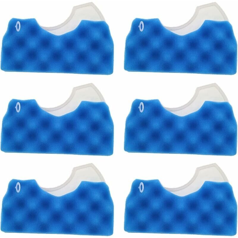 foto del prodotto snq set di 6 filtri per aspirapolvere samsung cup dj97 01040c sc43 sc44 sc45