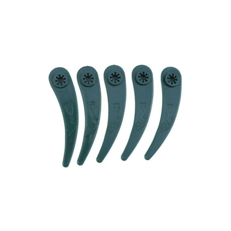 foto del prodotto snq set di lame in plastica da 50 pezzi per decespugliatore bosch art23 18li art26 18li
