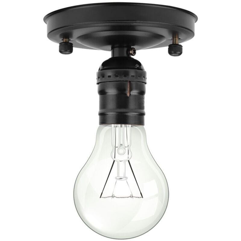 foto del prodotto snq set di luci a sospensione , attacco per lampada a sospensione industriale vintage e26 e27, attacco per lampada a vite, lampada a sospensione