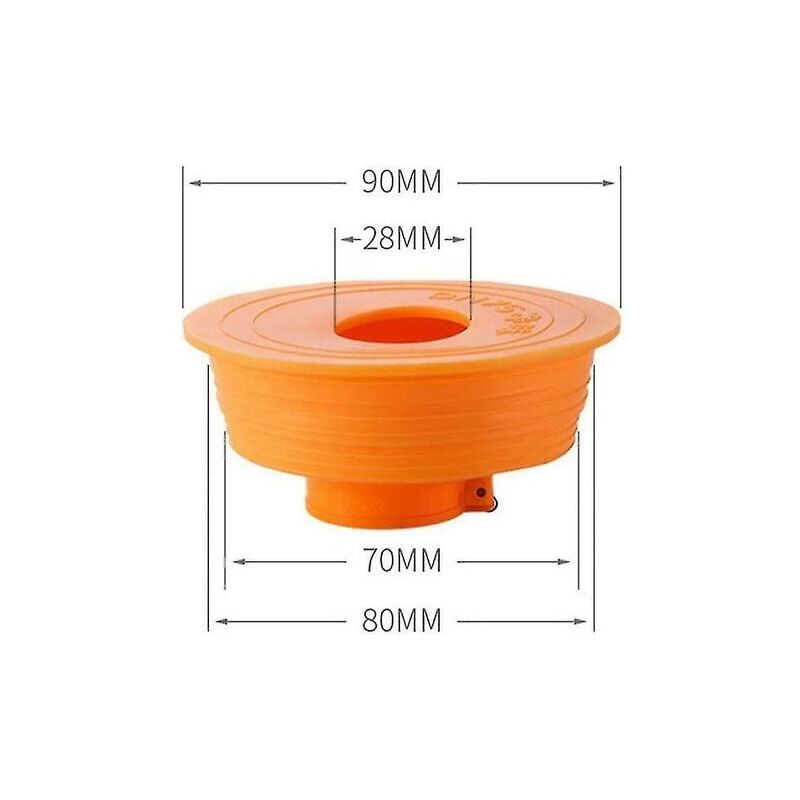 foto del prodotto snq sigillante per tubi di scarico fognario anti odore in silicone per lavatrice domestica 75 mm shibaod