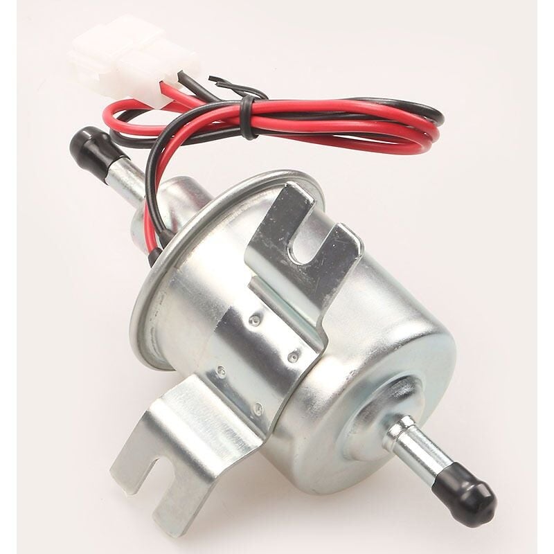 foto del prodotto snq silver 12v hep 02a hep02a pompa carburante elettrica universale a bassa pressione diesel benzina oem hep 02a 12v pompa carburante elettrica