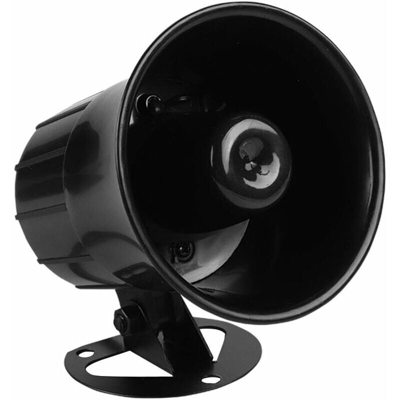 foto del prodotto snq sirena di allarme dc12v, allarme antifurto da 110 db, distanza di supporto di 2,5 metri o pi , adatta per la sicurezza esterna