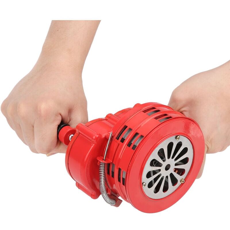 foto del prodotto snq sirene , allarme portatile a manovella, alloggiamento in plastica abs da 120 db, azionamento manuale, allarme allarme attacco aereo, sirena di