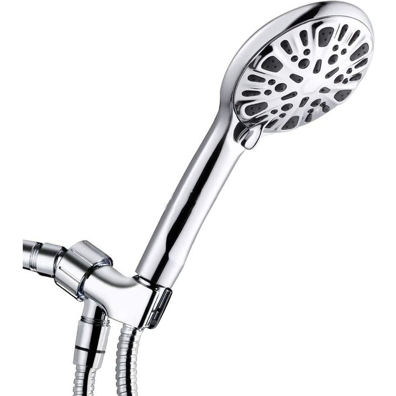 foto del prodotto snq soffione doccia, soffione doccia per bagno con 9 modalit di alta pressione e risparmio idrico piatto doccia singolo 