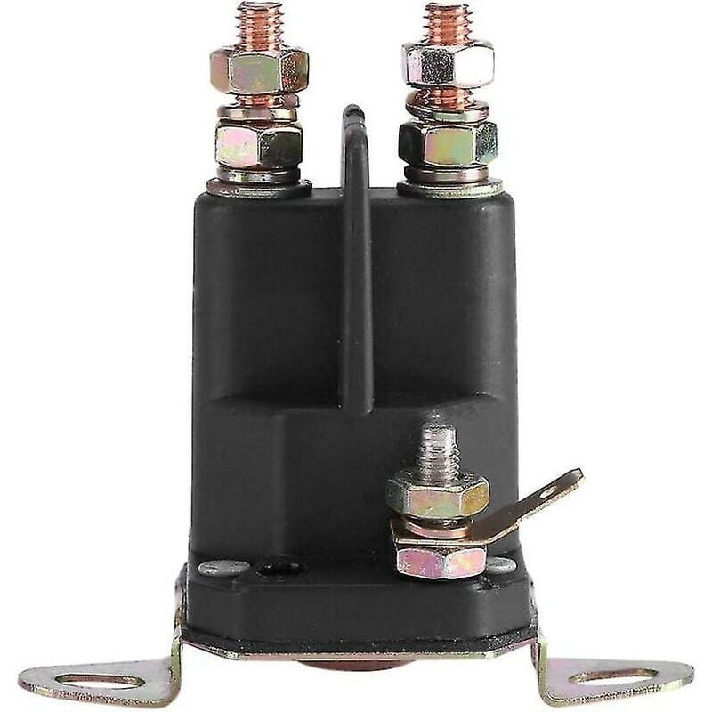 foto del prodotto snq solenoide , solenoide di sgancio universale a 3 poli 12 v per mtd 109946 146154 1753539 am138497 accessori per tondeuse a gazon solenoide di