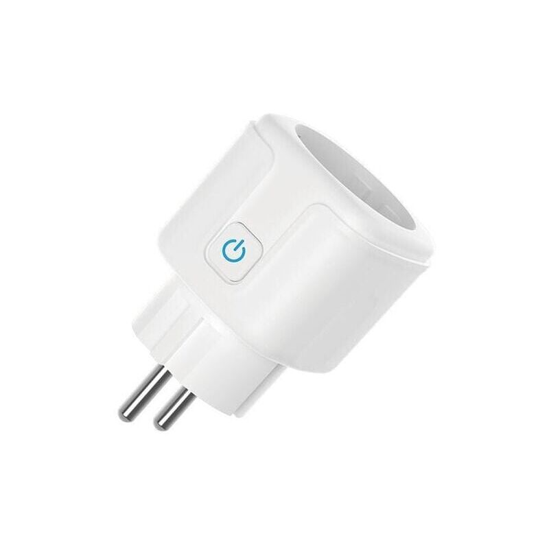 foto del prodotto snq sp21 4 presa intelligente wifi 16a compatibile con alexa, google home, siri, controllo vocale, telecomando, timer e programmazione, nessun hub