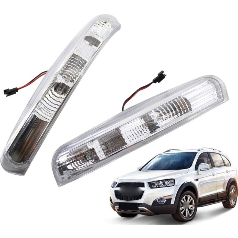 foto del prodotto snq specchietto retrovisore auto, indicatore di direzione posteriore per chevrolet captiva 2007 2014, 1 paio